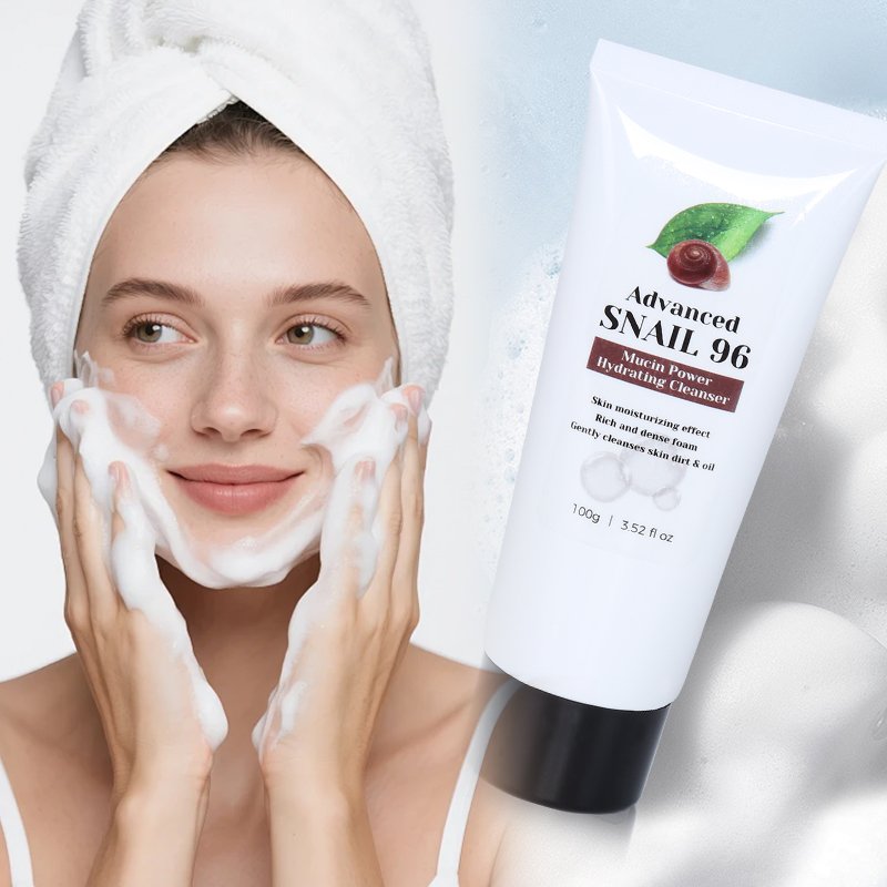 Snail Mucin Rice Mochi Facial Cleanser — Gentle Exfoliating Wash thumbnail 4